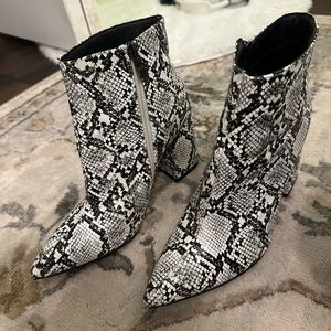 Princess Polly Snakeskin Boots
